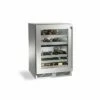 Perlick Signature Series 24″ Dual Zone Wine Fridge – HP24CO-4 -outdoor kitchen shop 24wdz GD LH 1 1