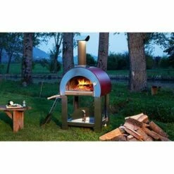 Alfa 5 Minuti Wood-Fired Pizza Oven – FX5MIN-LRAM-T -outdoor kitchen shop 5 Minuti 7