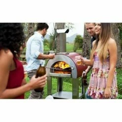 Alfa 5 Minuti Wood-Fired Pizza Oven – FX5MIN-LRAM-T -outdoor kitchen shop 5 Minuti 9