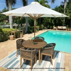 Royal Teak Collection 6-Piece Admiral Dining Set