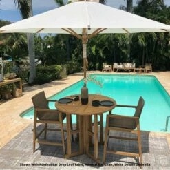 Royal Teak Collection 4-Piece Admiral Bar Set