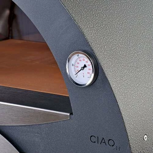 Alfa Ciao M Wood-Fired Counter Top Pizza Oven – Silver Gray – FXCM-LGRI-T-V2 5 Alfa Ciao M Wood-Fired Counter Top Pizza Oven – Silver Gray – FXCM-LGRI-T-V2 - Image 3