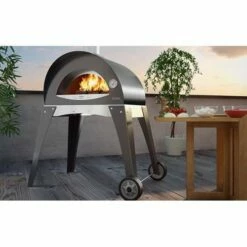 Alfa Ciao M Wood-Fired Counter Top Pizza Oven – Silver Gray – FXCM-LGRI-T-V2 14 Alfa Ciao M Wood-Fired Counter Top Pizza Oven – Silver Gray – FXCM-LGRI-T-V2 -outdoor kitchen shop Ciao 5
