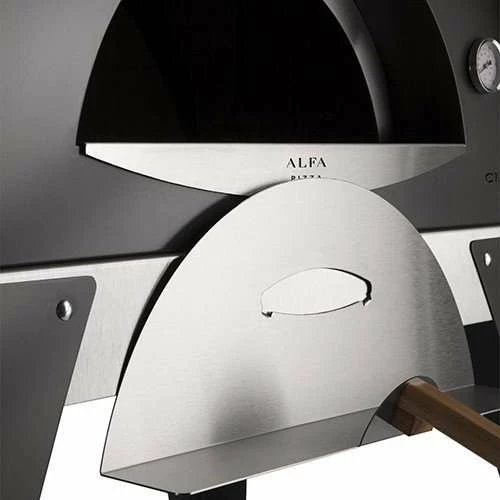 Alfa Ciao M Wood-Fired Counter Top Pizza Oven – Silver Gray – FXCM-LGRI-T-V2 6 Alfa Ciao M Wood-Fired Counter Top Pizza Oven – Silver Gray – FXCM-LGRI-T-V2 - Image 4