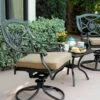 Darlee Ten Star 3 Piece Cast Aluminum Patio Bistro Set With Swivel Rockers 2 Darlee Ten Star 3 Piece Cast Aluminum Patio Bistro Set With Swivel Rockers -outdoor kitchen shop DAR004BISTRO 1