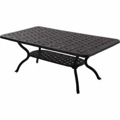 Darlee Santa Monica 5 Piece Cast Aluminum Patio Conversation Seating Set -outdoor kitchen shop DAR005SS 3