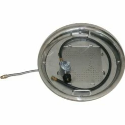 Darlee Elisabeth 7 Piece Cast Aluminum Patio Fire Pit Dining Set -outdoor kitchen shop DAR006DS 6