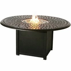 Darlee Elisabeth 5 Piece Cast Aluminum Patio Fire Pit Conversation Seating Set 13 Darlee Elisabeth 5 Piece Cast Aluminum Patio Fire Pit Conversation Seating Set -outdoor kitchen shop DAR009SS 3
