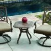 Darlee Santa Barbara 3 Piece Cast Aluminum Patio Bistro Set With Swivel Rockers – Antique Bronze 2 Darlee Santa Barbara 3 Piece Cast Aluminum Patio Bistro Set With Swivel Rockers – Antique Bronze -outdoor kitchen shop DAR010BISTRO 1