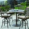 Darlee Santa Barbara 5 Piece Cast Aluminum Patio Bar Set With Swivel Bar Stools – Antique Bronze 1 Darlee Santa Barbara 5 Piece Cast Aluminum Patio Bar Set With Swivel Bar Stools – Antique Bronze -outdoor kitchen shop DAR012BAR 1