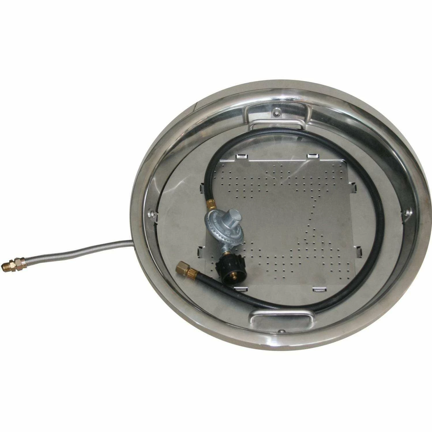 Darlee Santa Anita 5 Piece Cast Aluminum Patio Fire Pit Conversation Seating Set With Swivel Rockers 10 Darlee Santa Anita 5 Piece Cast Aluminum Patio Fire Pit Conversation Seating Set With Swivel Rockers - Image 8