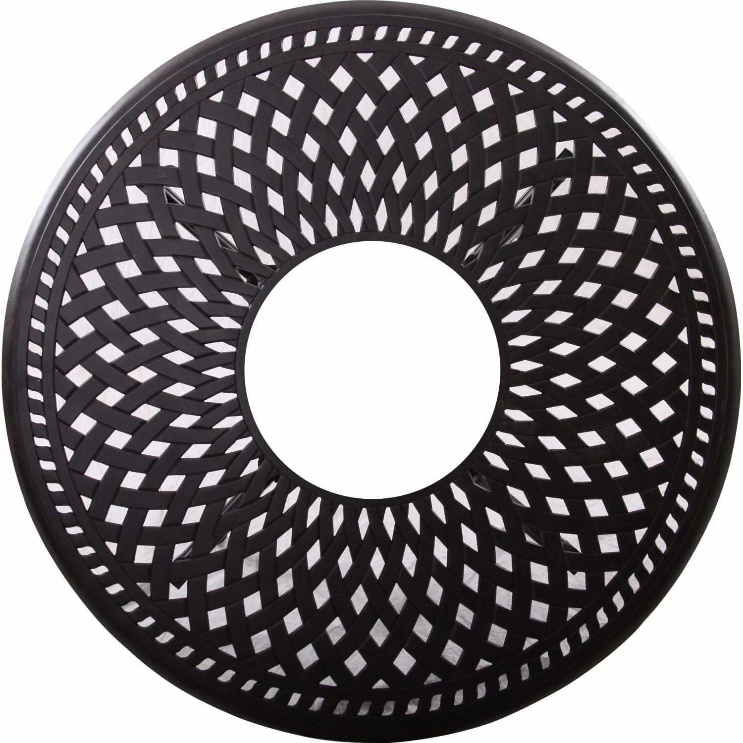 Darlee Santa Monica 5 Piece Cast Aluminum Patio Fire Pit Conversation Seating Set 7 Darlee Santa Monica 5 Piece Cast Aluminum Patio Fire Pit Conversation Seating Set - Image 5