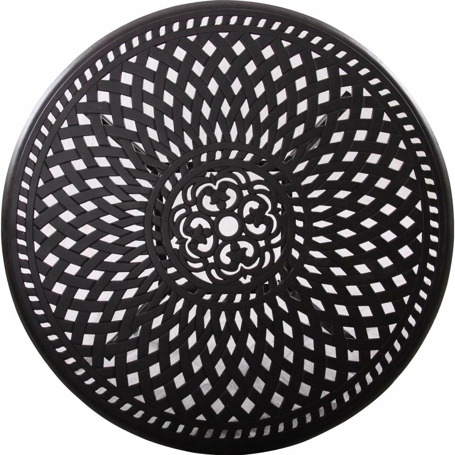 Darlee Santa Barbara 3 Piece Cast Aluminum Patio Counter Height Bar Set With Swivel Bar Stools – Antique Bronze 7 Darlee Santa Barbara 3 Piece Cast Aluminum Patio Counter Height Bar Set With Swivel Bar Stools – Antique Bronze - Image 5