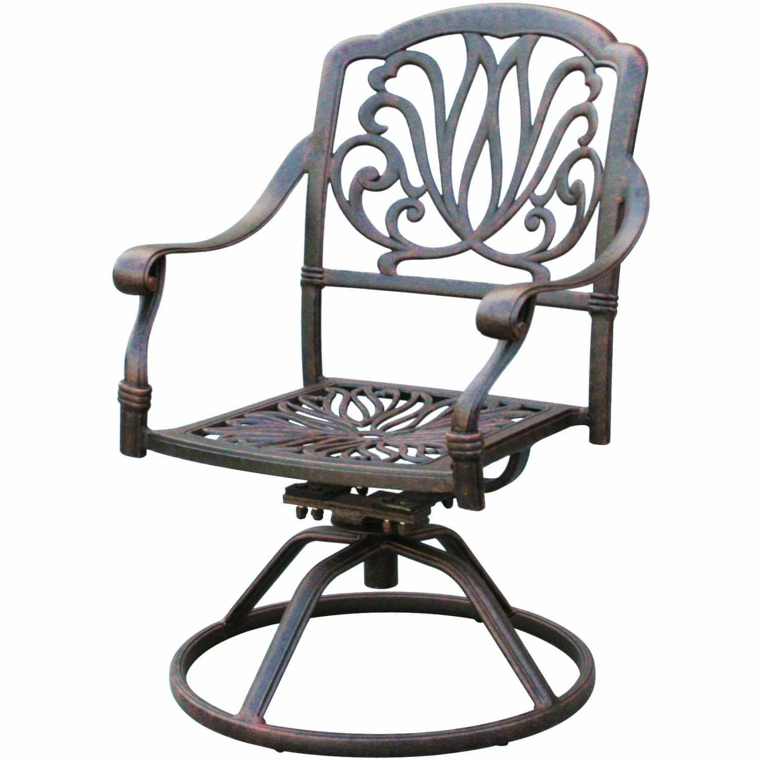 Darlee Elisabeth 11 Piece Cast Aluminum Patio Dining Set 6 Darlee Elisabeth 11 Piece Cast Aluminum Patio Dining Set - Image 4
