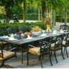 Darlee Santa Monica 11 Piece Cast Aluminum Patio Dining Set