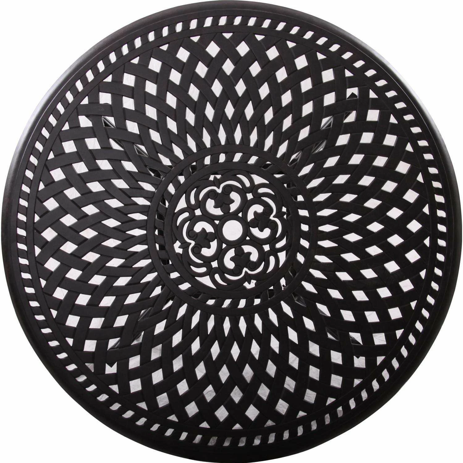 Darlee Santa Barbara 5 Piece Cast Aluminum Patio Dining Set – Antique Bronze 7 Darlee Santa Barbara 5 Piece Cast Aluminum Patio Dining Set – Antique Bronze - Image 5