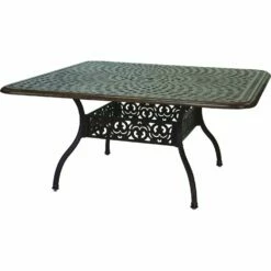 Darlee Sedona 9 Piece Cast Aluminum Patio Dining Set – Antique Bronze -outdoor kitchen shop DAR070DS 4