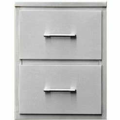 TEC 18-Inch Stainless Steel Double Drawer – DD18