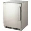 Fire Magic 24-Inch 6.5 Cu. Ft. Left Hinged Outdoor Built-In Refrigerator – Stainless Steel – 3589-DL -outdoor kitchen shop FIR00100K 1