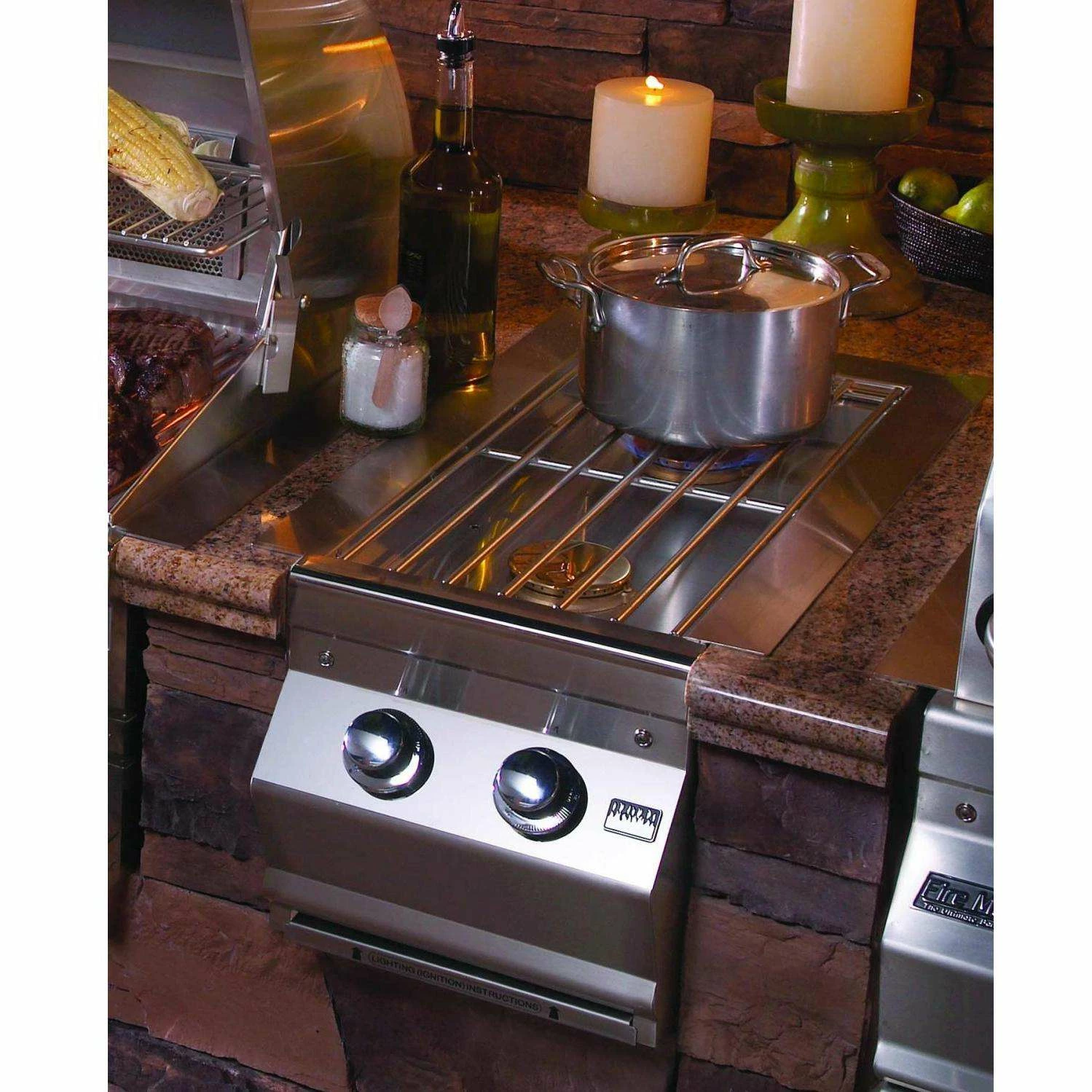 Fire Magic Aurora Built-In Propane Gas Double Side Burner – 32817P 4 Fire Magic Aurora Built-In Propane Gas Double Side Burner – 32817P - Image 2