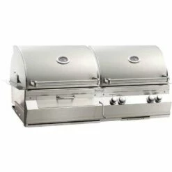 Fire Magic Aurora A830i 46-Inch Built-In Natural Gas And Charcoal Combo Grill With Rotisserie – A830i-7EAN-CB