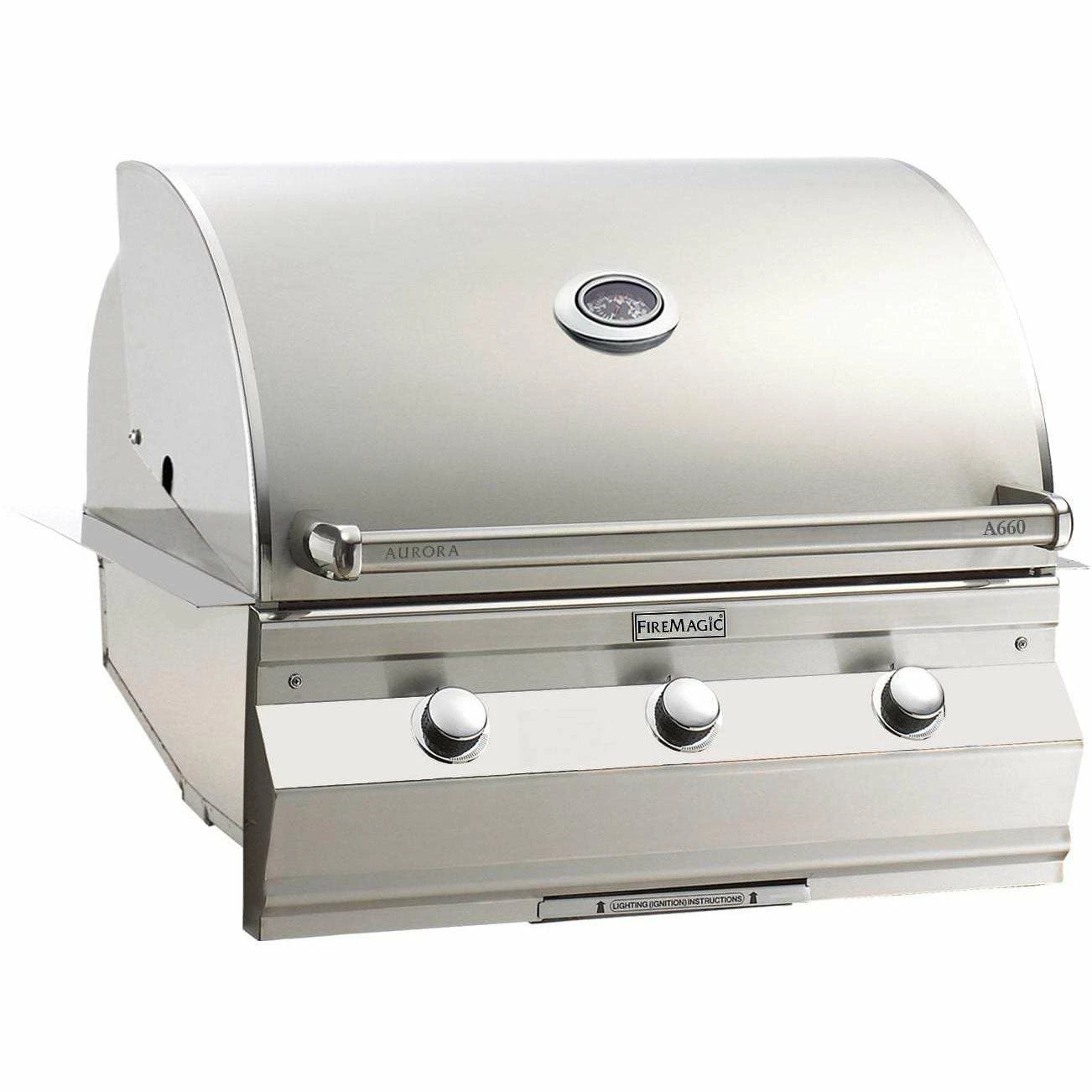 Fire Magic Aurora A660i 30-Inch Built-In Propane Gas Grill With One Infrared Burner And Analog Thermometer – A660i-7LAP 3 Fire Magic Aurora A660i 30-Inch Built-In Propane Gas Grill With One Infrared Burner And Analog Thermometer – A660i-7LAP