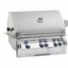 Fire Magic Echelon Diamond E660i 30-Inch Built-In Natural Gas Grill With One Infrared Burner And Analog Thermometer – E660i-8LAN