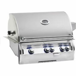 Fire Magic Echelon Diamond E660i 30-Inch Built-In Natural Gas Grill With One Infrared Burner And Analog Thermometer – E660i-8LAN