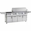 Fire Magic Echelon Diamond E1060s 48-Inch Freestanding Natural Gas Grill With Power Burner And One Infrared Burner – E1060s-8L1N-51 -outdoor kitchen shop FIR0022GRILL 1