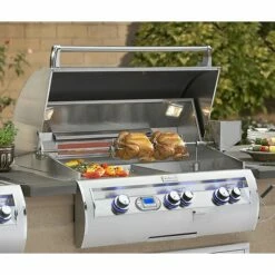 Fire Magic Echelon Diamond E790i 36-Inch Built-In Propane Gas Grill With One Infrared Burner – E790I-8L1N