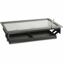 Fire Magic Firemaster Built-In Countertop Charcoal Grill – Small – 3329 + 3537-S-2