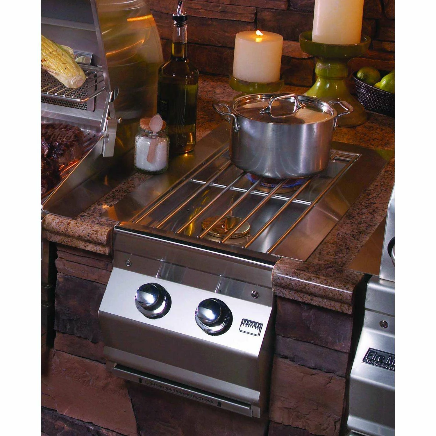 Fire Magic Natural Gas Built-in Double Side Burner – 3281R 4 Fire Magic Natural Gas Built-in Double Side Burner – 3281R - Image 2