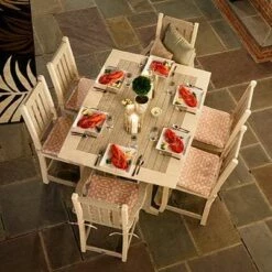 Finch 7-Piece Keystone Counter-Height Dining Set
