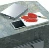 Lynx Professional Countertop Trash Chute With Cutting Board And Cover – L18TS