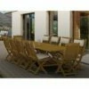 Royal Teak Collection 11-Piece Expansion Table Dining Set -outdoor kitchen shop RTC 11 Piece Dining Set 1