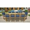 Royal Teak Collection 11-Piece 96″ Sling Dining Set 2 Royal Teak Collection 11-Piece 96″ Sling Dining Set -outdoor kitchen shop RTC 11 Piece Dining Set