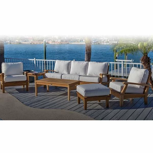 Royal Teak Collection 6-Piece Miami Conversation Set 3 Royal Teak Collection 6-Piece Miami Conversation Set
