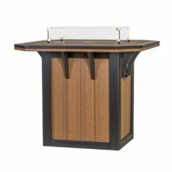 Finch SummerSide 45 3/4″ X 48″ Bar Height Fire Table