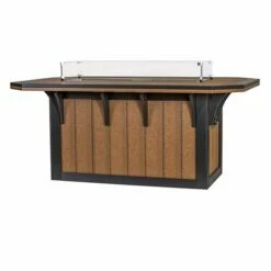 Finch SummerSide 45 3/4″ X 72″ Dining Height Fire Table