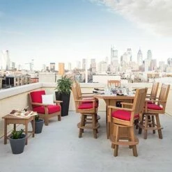 Finch 9-Piece SummerSide Fire Table Set