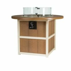 Finch 11-Piece SummerSide Fire Table Set 16 Finch 11-Piece SummerSide Fire Table Set -outdoor kitchen shop SummerSide Round Dining Fire Table 01