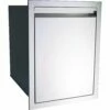 RCS Valiant Series Roll-Out Double Trash Bin – VTD2 -outdoor kitchen shop VTD2
