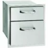 AOG 14β³ Double Access Drawer β 16-15-DSSD 2 AOG 14β³ Double Access Drawer β 16-15-DSSD -outdoor kitchen shop ame0039sto 1
