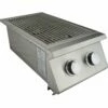 RCS Premier Series Built-In Double Side Burner – Propane – RJCSSB-LP -outdoor kitchen shop rcs010sid 1