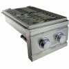 RCS EL Series Built-In Double Side Burner – Natural Gas – RDB1EL-NG -outdoor kitchen shop rcs019sid 1