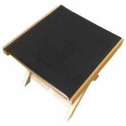 Royal Teak Collection Black Florida Sling Footrest – FRBS