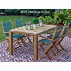 Royal Teak Collection 5-Piece 63″ Dining Set