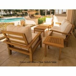 Royal Teak Collection 6-Piece Miami Chat Set