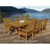 Royal Teak Collection 7-Piece Gala64 Dining Set 2 Royal Teak Collection 7-Piece Gala64 Dining Set -outdoor kitchen shop royalteak 7pc gala64extension dining table 01