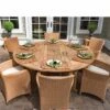 Royal Teak Collection 7-Piece Helena Wicker Dining Set 2 Royal Teak Collection 7-Piece Helena Wicker Dining Set -outdoor kitchen shop royalteak 7pchelena dining set 01 e1648657781657